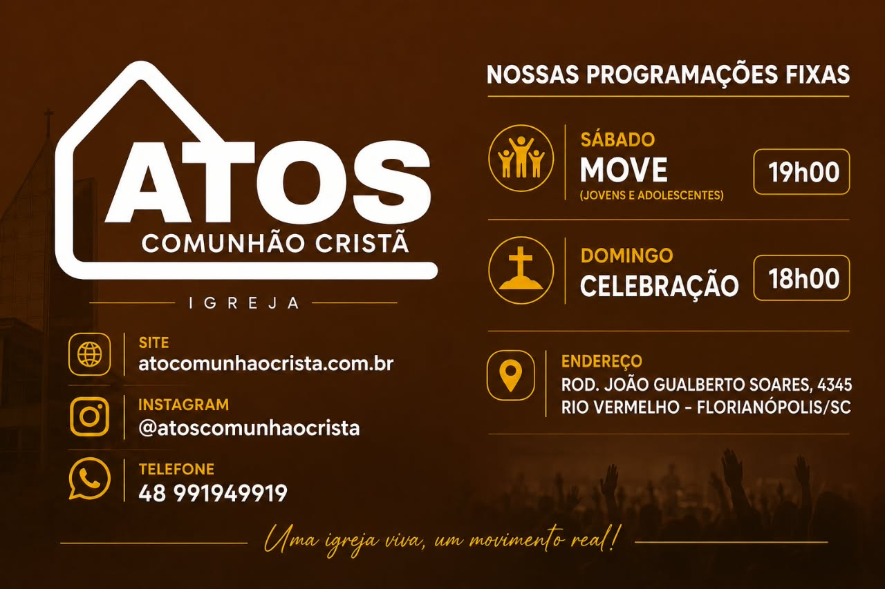 Venha em nossas reuniões